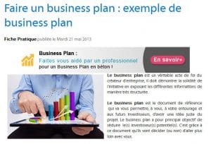 exemple business plan garage automobile