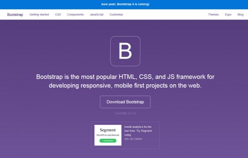 Il faut maîtriser un minimum les conventions de codage HTML de boostrap pour que votre contenu puisse se positionner et s'afficher correctement.