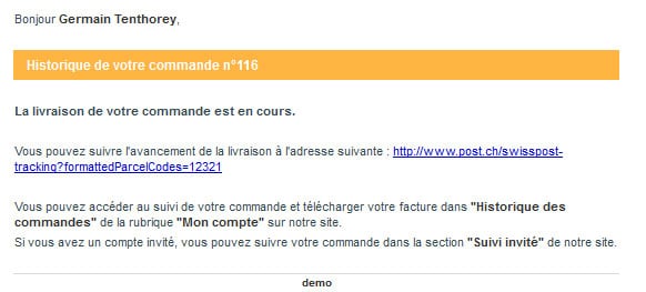 Suivez Vos Colis Sous Prestashop