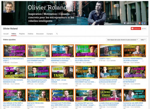 Sur la chaîne YouTUBE on trouve vraiment des conseils intéressants et aussi pour profiter de l'expérience des autres.
