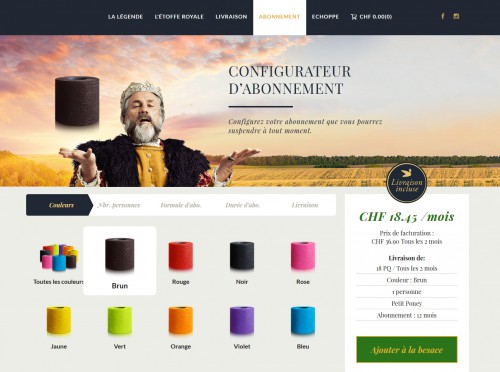Définir son abonnement avec des images c'est toujours plus sympa !