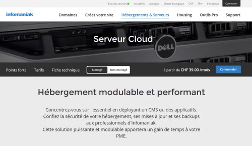 L'offre de serveur VPS offre un meilleur confort et une plus grande rapidité dans les traitements, la différence se ressent déjà à la navigation.