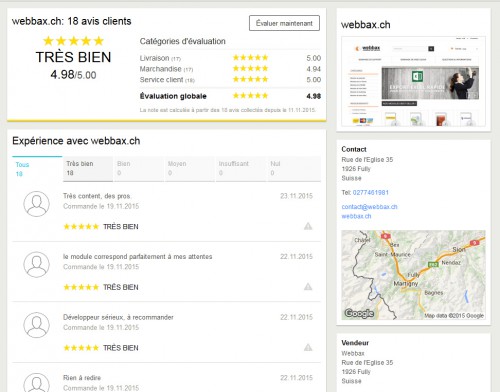 Pour un potentiel client qui ne vous connait pas encore, la critique et les remarques des autres acheteurs sont un facteur de poids important.