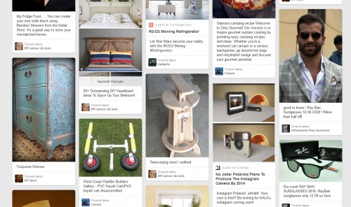 Sur Pinterest, la clientèle sera potentiellement plus dans une logique d'achat / d'inspiration, que sur Facebook où là les gens sont plutôt pour se retrouver entre proches.