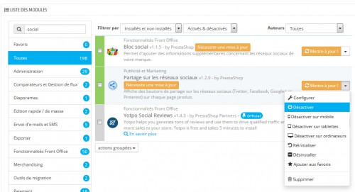 Tout dépend des clients et de l'activité, mais de plus en plus quand je discute avec eux... on arrive à la conclusion que ce n'est pas vraiment nécessaire. Du coup on désactive le module natif Prestashop.