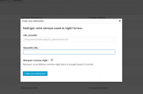 C'est tellement pratique cette option, gérer les pages mortes deviendrait presque plaisant...