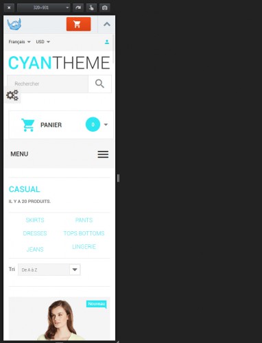 Pour une boutique e-commerce, il n'est pas vraiment pratique de devoir scroller un maximum pour commencer à voir des produits. Il faut se poser des questions sur l'agencement de l'interface et mettre vos produits en avants, notez aussi que le retrait des images des catégories en gardant uniquement le texte, permet de raccourcir le scroll.