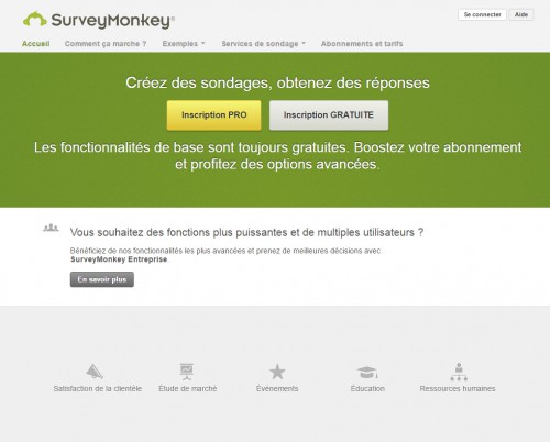 Faire un sondage auprès d'un réseau de clients ou auprès de vos connaissances est un bon moyen pour éviter de foncer droit dans le mur avec votre projet.