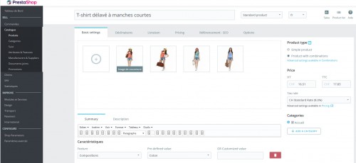 La fiche produit a bien été transformée... à noter que sur les déclinaisons l'interface est plus fluide à l'utilisation.