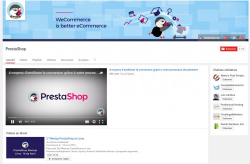 Déjà 5000 abonnées qui attendent des vidéos avec impatience !