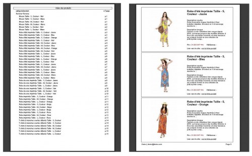 Le catalogue PDF c'est pratique, car c'est portable, mais le rendre feuilletable est-ce que ça servirait vraiment au client ? Peut-être si celui-ci est ensuite remanié avec un logiciel du type PDF Editor.