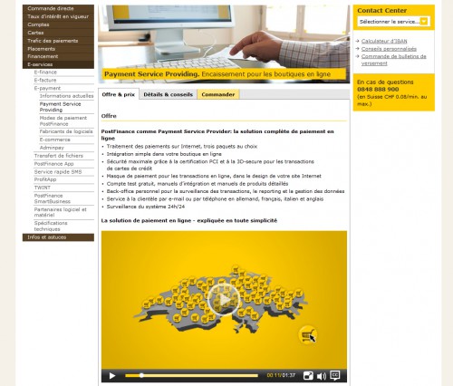En Suisse Postfinance est régulièrement déployé par les e-commerçants. Le paiement par carte de crédit est une obligation actuellement, c'est un standard de paiement attendu par la plupart des acheteurs. Evitez d'économiser sur ce qui vous rapportera de l'argent.