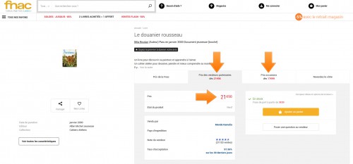 Moi-même j'ai de la peine à comprendre ce qu'il faut faire... Ici clairement le message qu'ils auraient dû dire c'est qu'ils n'ont pas de marchandise en stock et c'est que des revendeurs qu'ils l'ont... ça serait déjà plus clair.