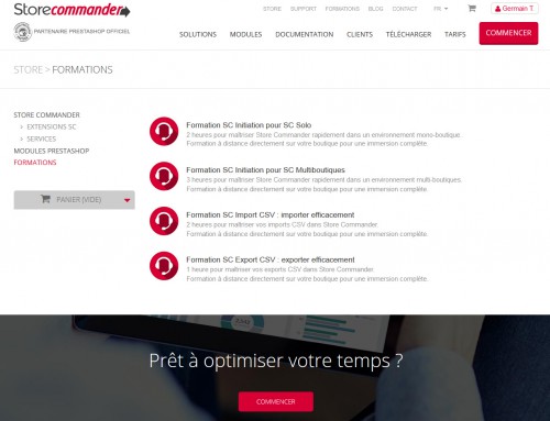 Acheter une formation peut-être une bonne chose pour être indépendant sur le long terme. Cela évite aussi de devoir à chaque fois solliciter votre prestataire à cause d'un manque de connaissances.