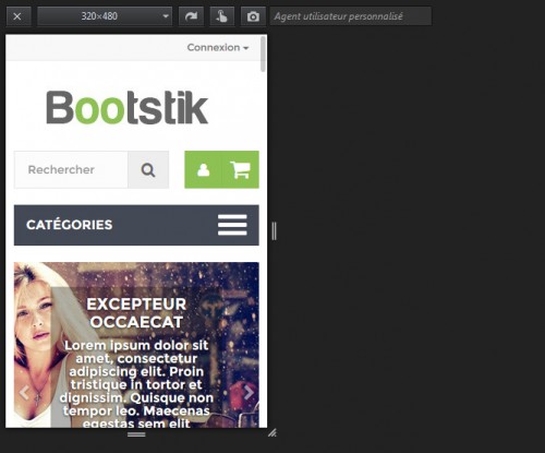 Sincèrement, ergonomiquement c'est le jour et la nuit, le thème Bootstik semble tellement plus logique. Les informations importantes sont accessibles au premier coup d'oeil.
