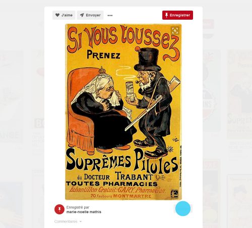 A l'époque, finalement il fallait oser faire sa publicité... Aujourd'hui pour vendre ses produits ce n'est pas plus simple pour autant même si on a beaucoup de canaux publicitaires à disposition.