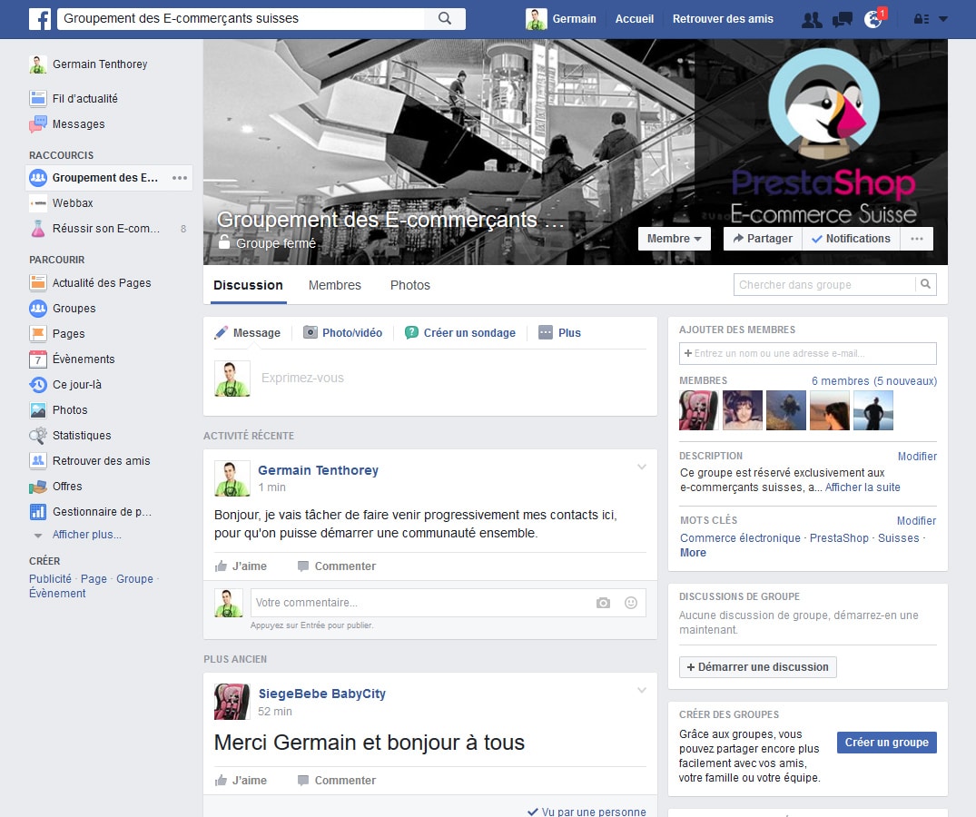 Groupement E-commerce