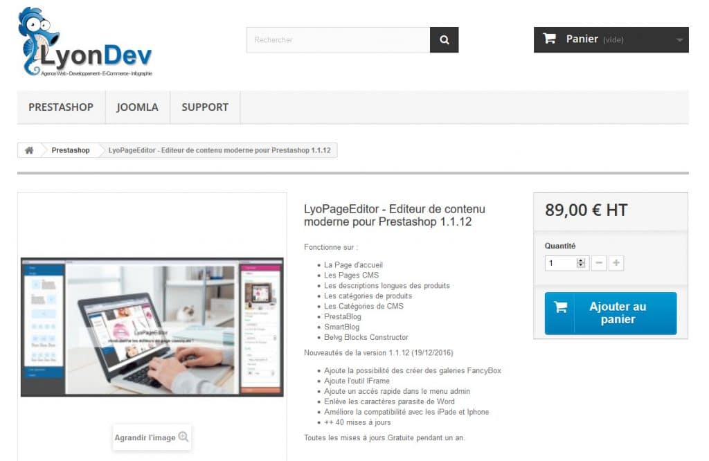 Prix module
