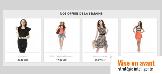 Produits phares Prestashop