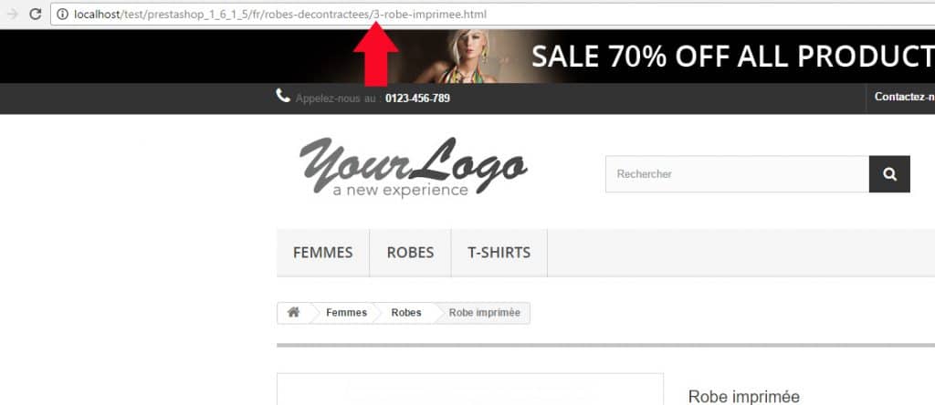 Url rewrite Prestashop