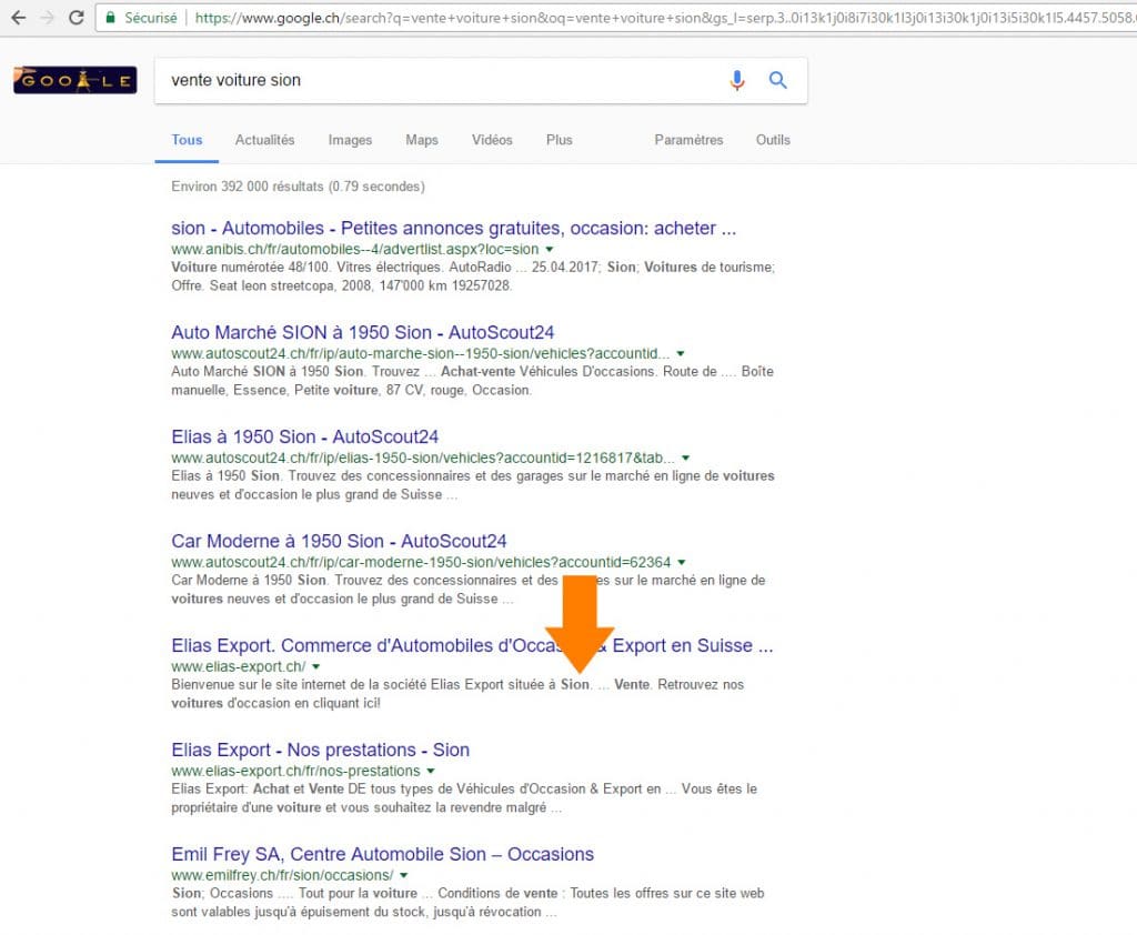 Localisation SEO