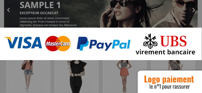 Logos de paiement Prestashop