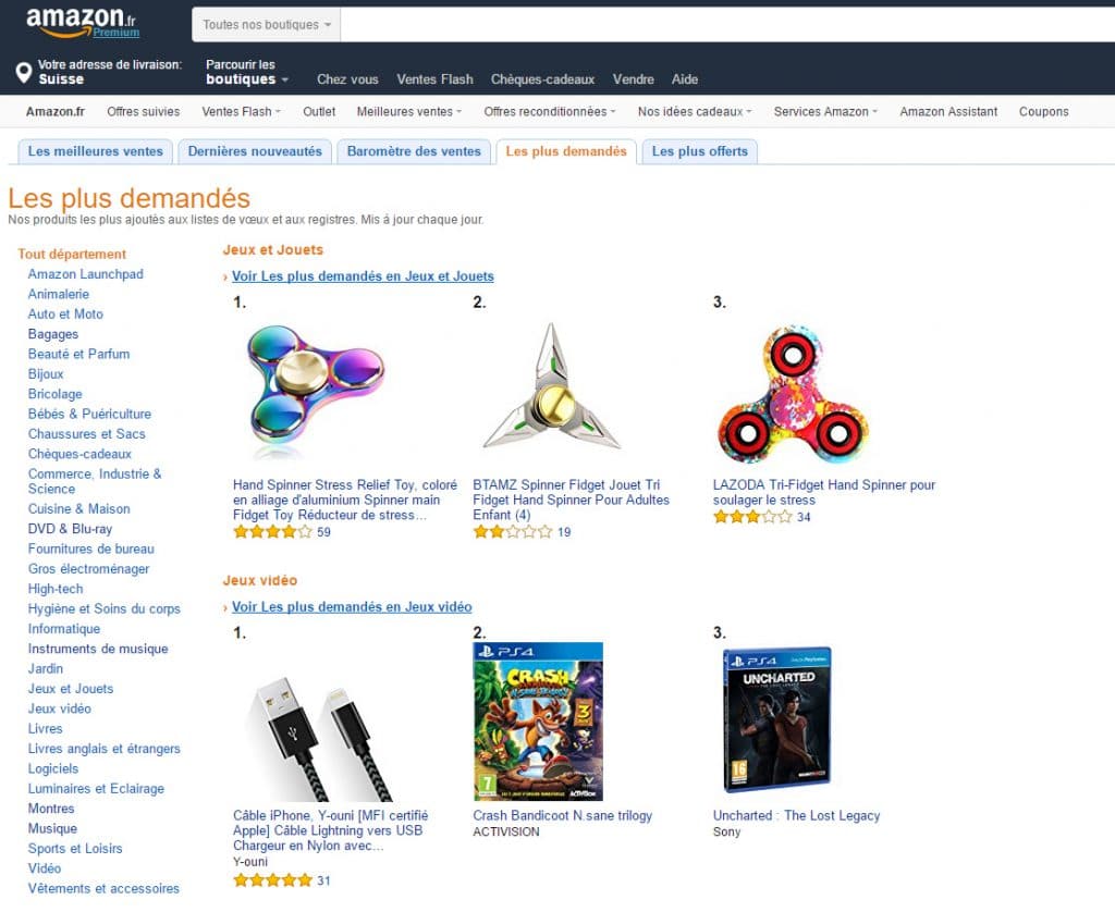 Spinner Amazon