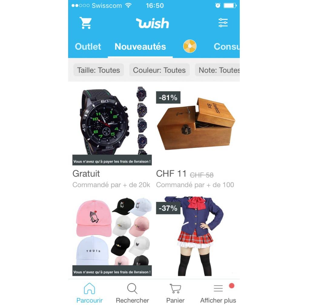 Interface Wish
