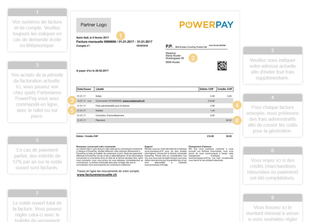 Facturation Powerpay