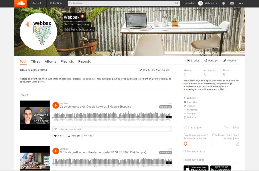 SoundCloud de Webbax