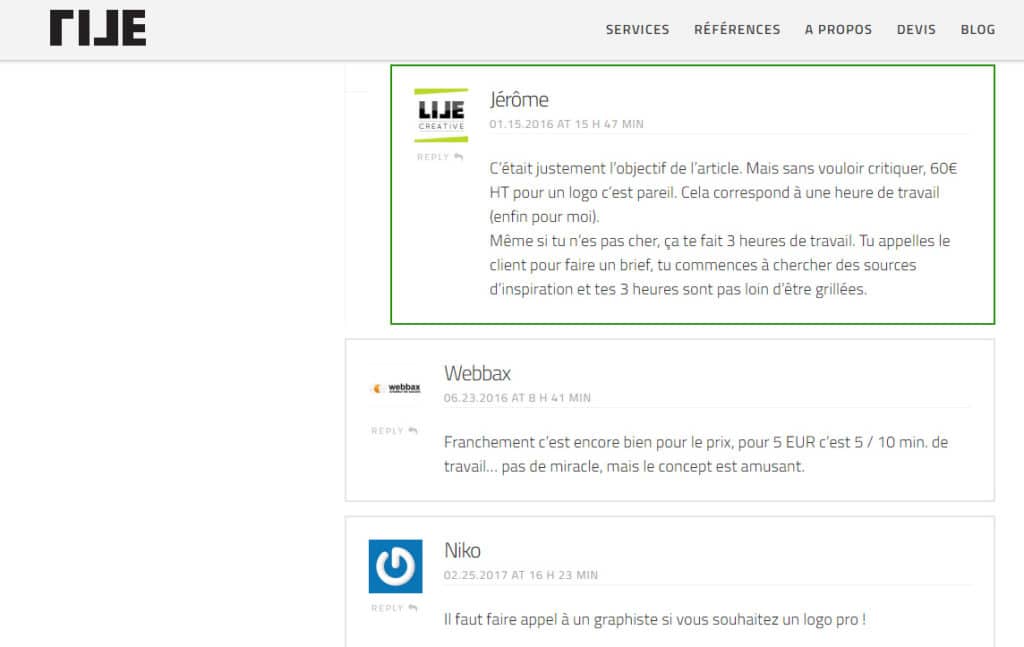 Commentaire de Webbax