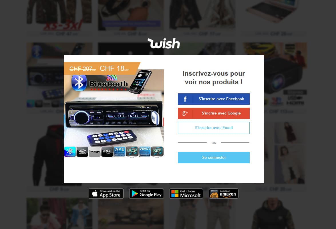 Comment Ne Pas Payer Sur Wish Ne jouez pas à imiter Wish