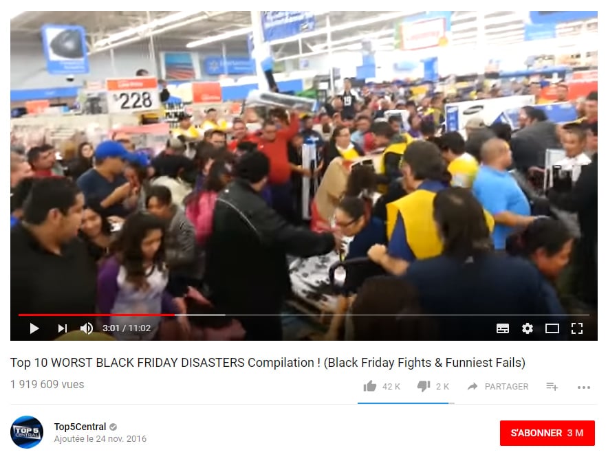 Black Friday fou