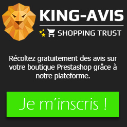 Récoltez gratuitement des avis sur votre boutique Prestashop grâce à notre plateforme.